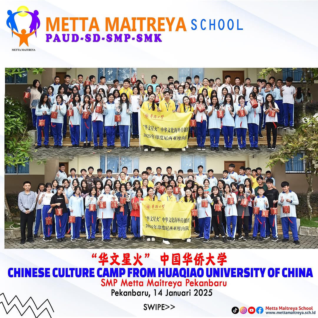 Chinese Culture Camp from Huaqiao University of China | SMP METTA MAITREYA
